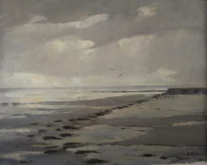 schilderij wad